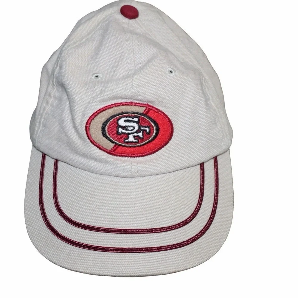 vintage-style‎ San Francisco 49ers cap. Khaki Adjustable Strap